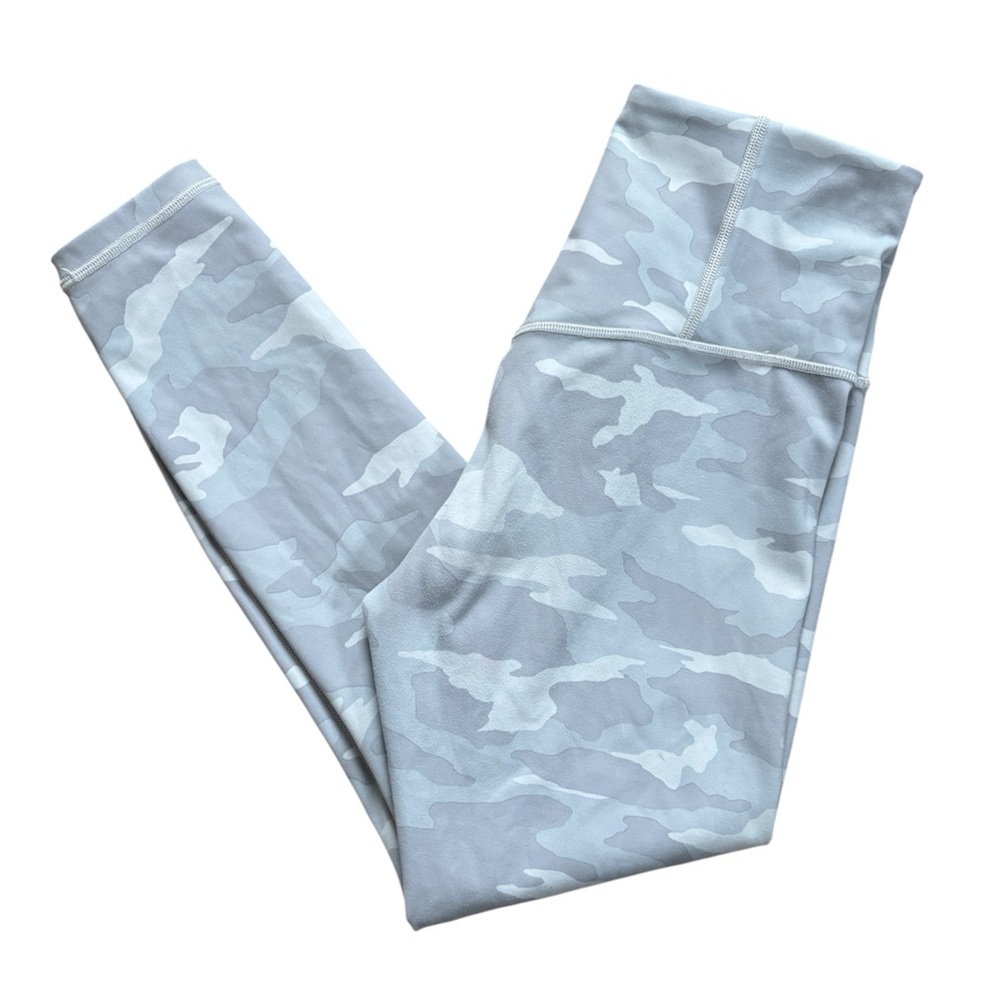 Athleta Elation 7/8 Light Sand Camo High Rise Leggings Size S